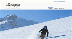 Desktop Screenshot of mountain-spirit.de